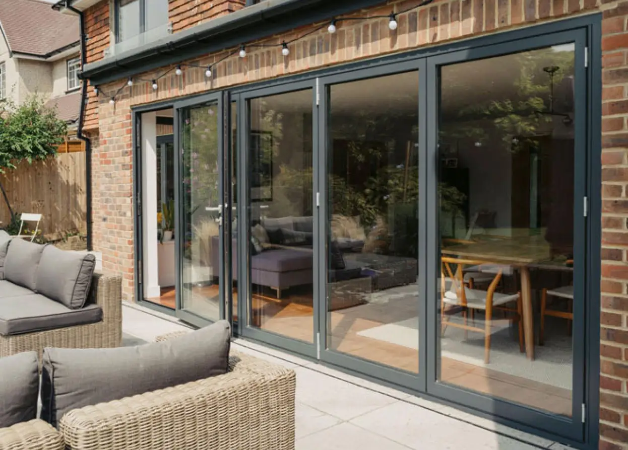 Schuco bifold doors